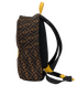FF Backpack, &pound;395, Handbags, Brown/Yellow, Nylon, Bottom view
